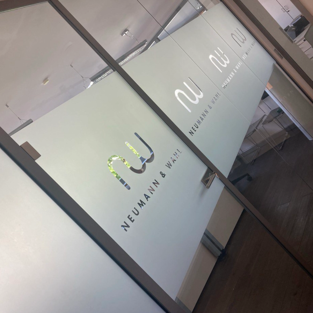 Schaufensterfolierung