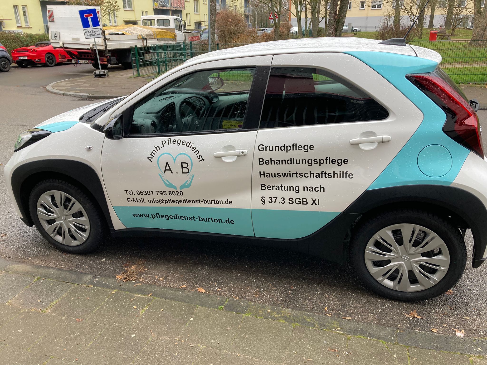 Fahrzeugbeschriftung